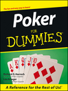 Cover image for Poker For Dummies